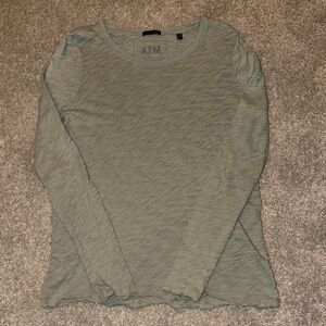 ATM Anthony Thomas Melillo Sage Long Sleeve Tee